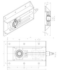 Bantalan UCT202+WB SNR