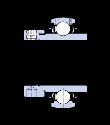 підшипник YEL 208-2RF/VL065 SKF