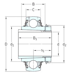 Подшипник YSA210-2FK+HS2310 SKF