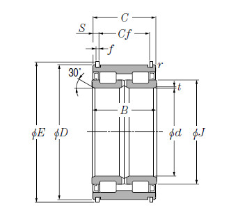 Bearing SL04-5026NR