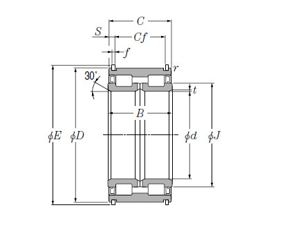 Bearing SL04-5068NR