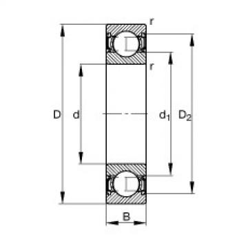 Bantalan 6024-2RSR FAG