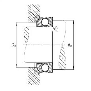 FAG Axial-Rillenkugellager - 53306 + U306