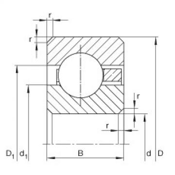 Bantalan CSCA020 INA