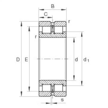 Bantalan SL024912 INA