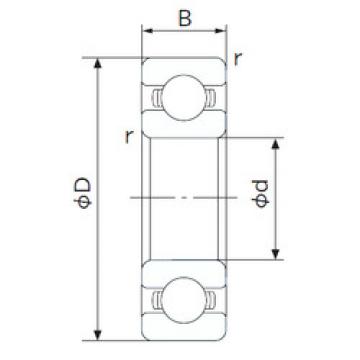 Bantalan 6018 NACHI