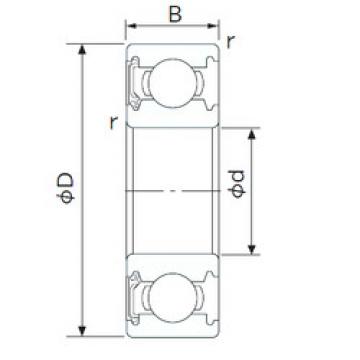 Bantalan 6013-RS CYSD