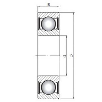 Bantalan 6022-2RS CX