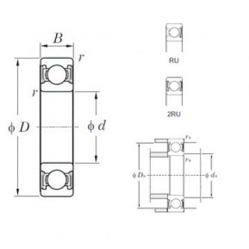 Bantalan 6018-2RU KOYO