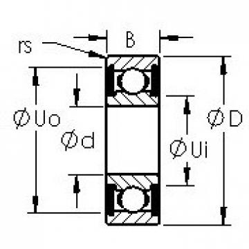 Bantalan 6012-2RS AST