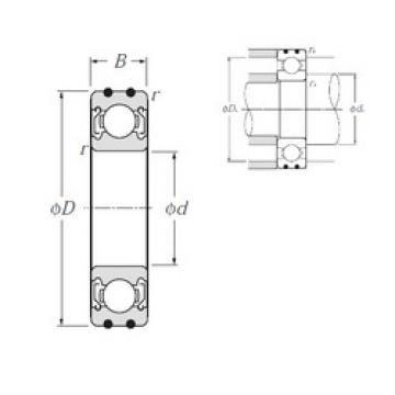 Bantalan AC-6200ZZ NTN