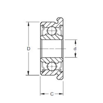 المحامل F687-2RS ZEN