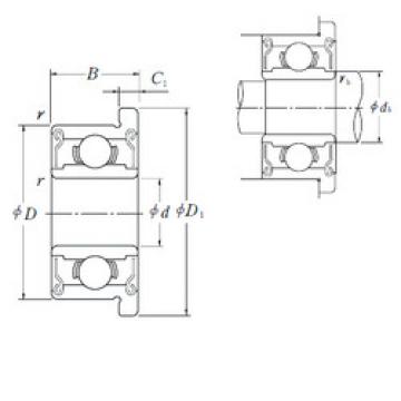 Bantalan F605DD NSK