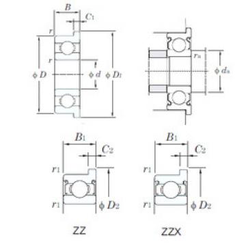 Bantalan F606ZZ KOYO