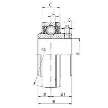 підшипник UC308 ISO