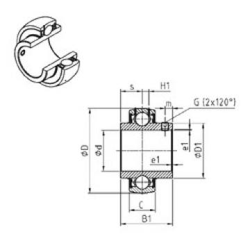 підшипник UC309-26 SNR