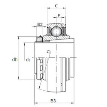 підшипник UK208+H2308 CX