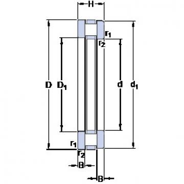 підшипник 81218 TN SKF