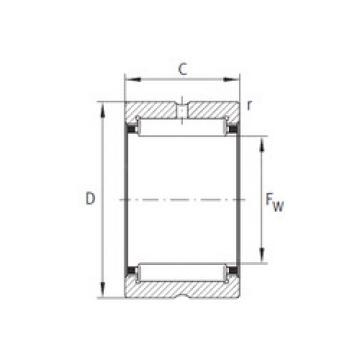 Bantalan RBC1-0421 SKF