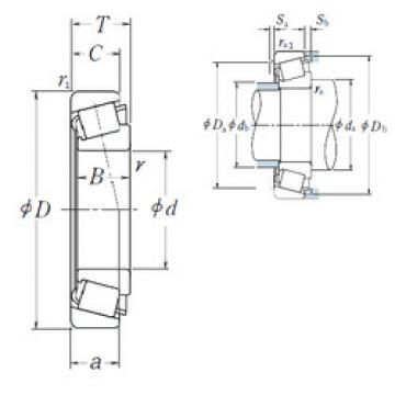 Bantalan R1050-1 NSK