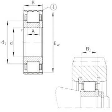 Bantalan RN206-E-MPBX FAG