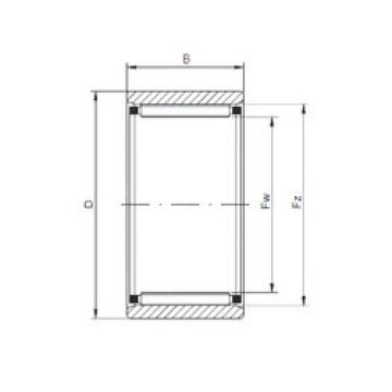 Bantalan RNAO35x45x26 ISO