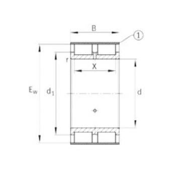 Bantalan RSL185004-A INA