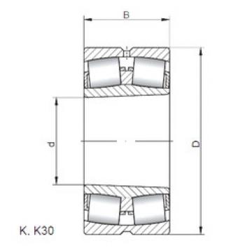 Подшипник 24052 K30W33 ISO