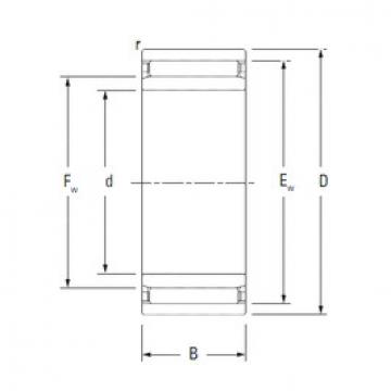 roulements NAO35X50X34 KOYO