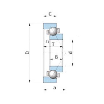 підшипник BA220-6ASA NSK