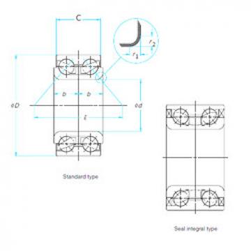 підшипник AU1022-2LXL NTN