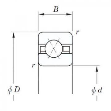 підшипник KBX020 KOYO