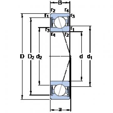 roulements S71920 ACE/HCP4A SKF