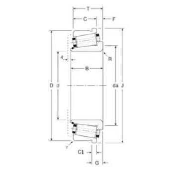 Bantalan 323406XS/323549XC Gamet