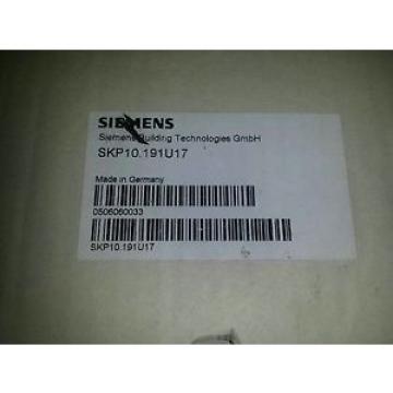 Original SKF Rolling Bearings Siemens ACTUATOR SKP10.191U17 *NEW IN  BOX*