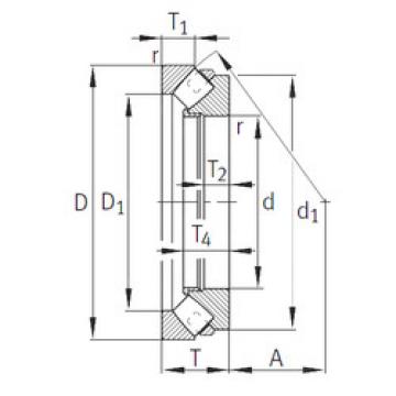 підшипник 292/1060-E1-MB INA