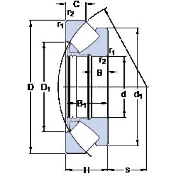 підшипник 292/630 EM SKF