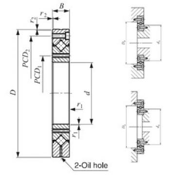 підшипник CRBF 108 AT UU IKO