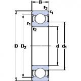 roulements 619/6-2Z SKF