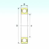 Bantalan 61904-2RS ISB