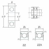 Подшипник 636ZZ KOYO