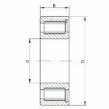 підшипник NCF2240 V CX