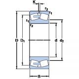 roulements 238/710 CAMA/W20 SKF