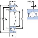 roulements 709 ACE/P4AH SKF