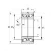 FAG Axial-Schr&auml;gkugellager - ZKLN3062-2RS-XL #1 small image