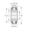 FAG Einstell-Rillenkugellager - SK104-207-KRR-L402/70-AH12