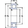 المحامل 618/1000 MA SKF #1 small image