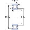 Bantalan E2.6003-2RSH SKF