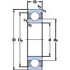 Bantalan 6015-2RZ SKF