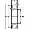 підшипник 6311-RS1 SKF